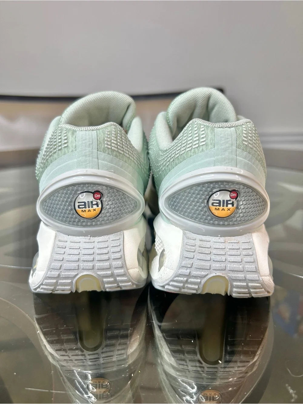Nike Air Max Dn All Day Mint Foam Light Orewood Brown Womens Size 7.5 HJ9636-001